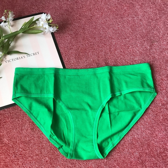 Victoria's Secret Hiphugger Panty St. Patrick’s Green I Leprechant Even NEW - Picture 2 of 2